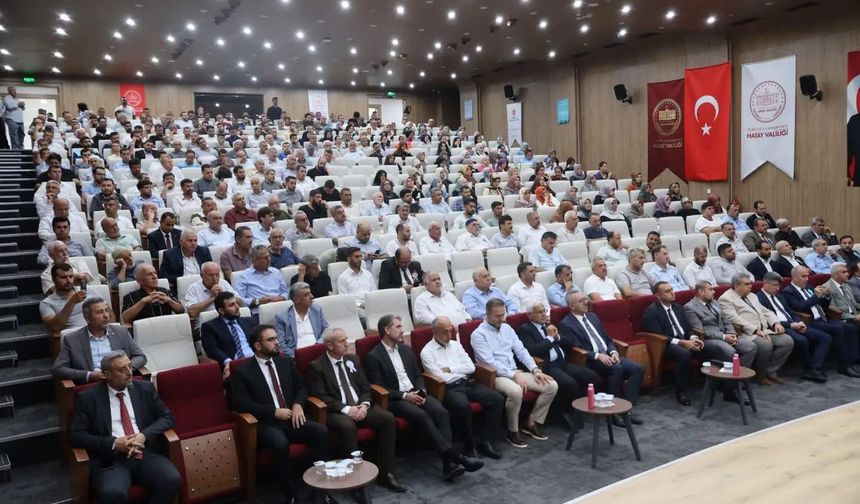 Hatay'da 'Peygamberimiz ve Güzel Ahlak' temalı Mevlid-i Nebi programı düzenlendi