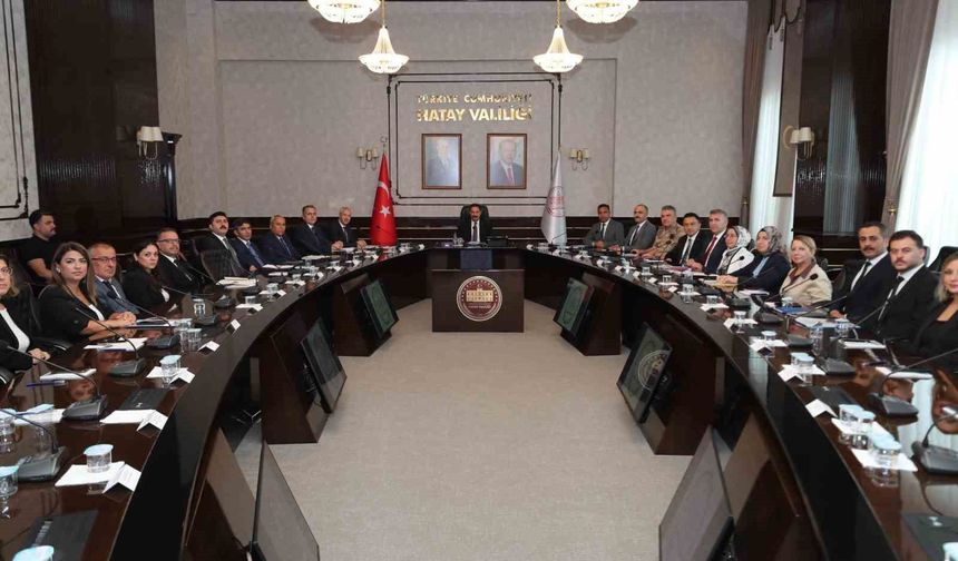 Hatay'da üniversitelerin güvenlik ve barınma hizmetleri değerlendirildi