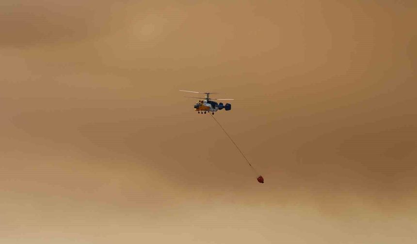 Kozan'da orman yangını: 40 ev tahliye edildi, 3 uçak ve 9 helikopter havada