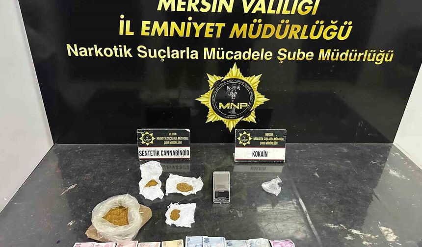 Mersin'de torbacılara yönelik operasyonda 3 şüpheli tutuklandı