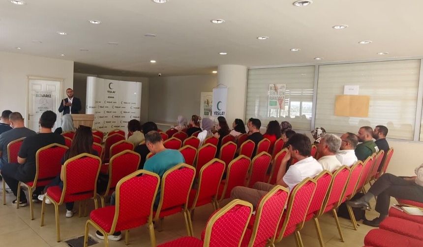 Yeşilay Adana'dan yeni dönemde 500 bin kişiye ulaşma hedefi