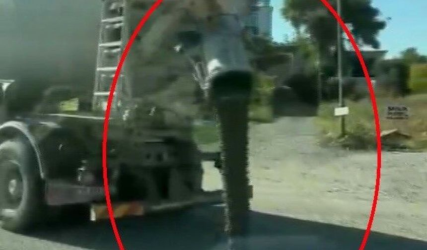 Yola beton dökerek ilerleyen miksere 191 bin TL ceza