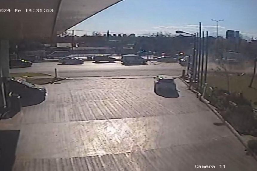 Antalya'da feci kazada şoförün kendini feda ettiği anlar kamerada